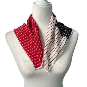 Vera Neumann Vintage Square Scarf Made in Japan Hand Rolled Polyester